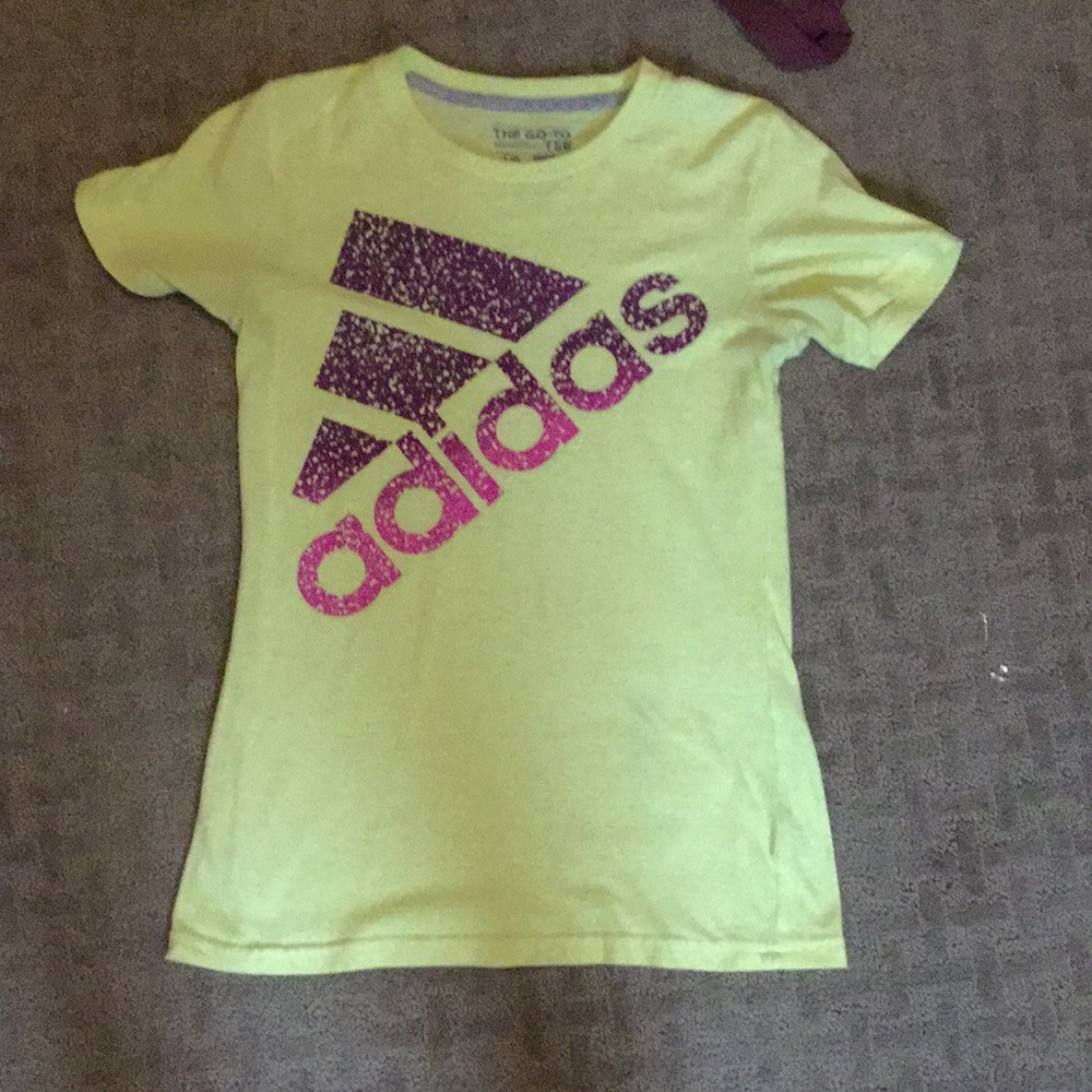 Yellow Adidas Shirt